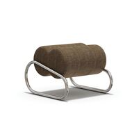 Fave Footstool Chrome/Giada 09/1
