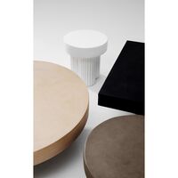 Gear Round Coffee Table Ø120 Chalk