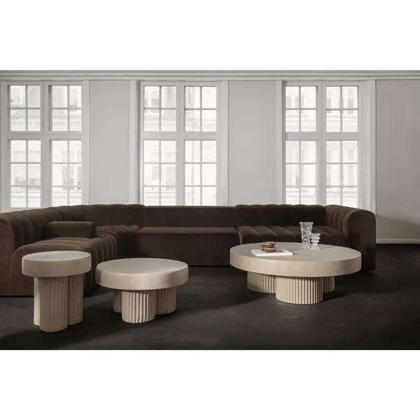 Gear Round Coffee Table Ø120 Clay