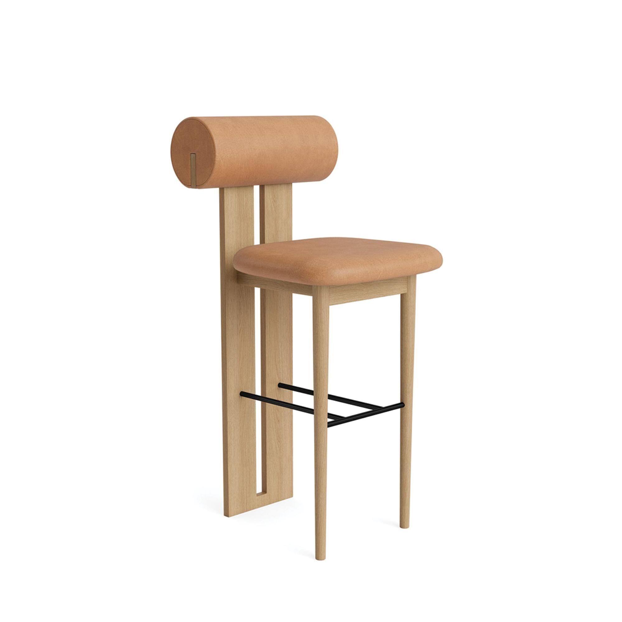 Hippo Barstol H65 Natural Eg/Camel 21004