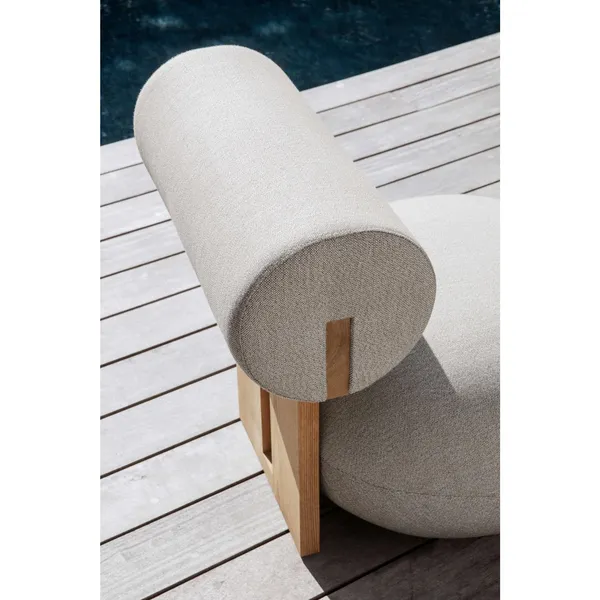 Poltrona da Esterno Hippo Savane Coconut J233