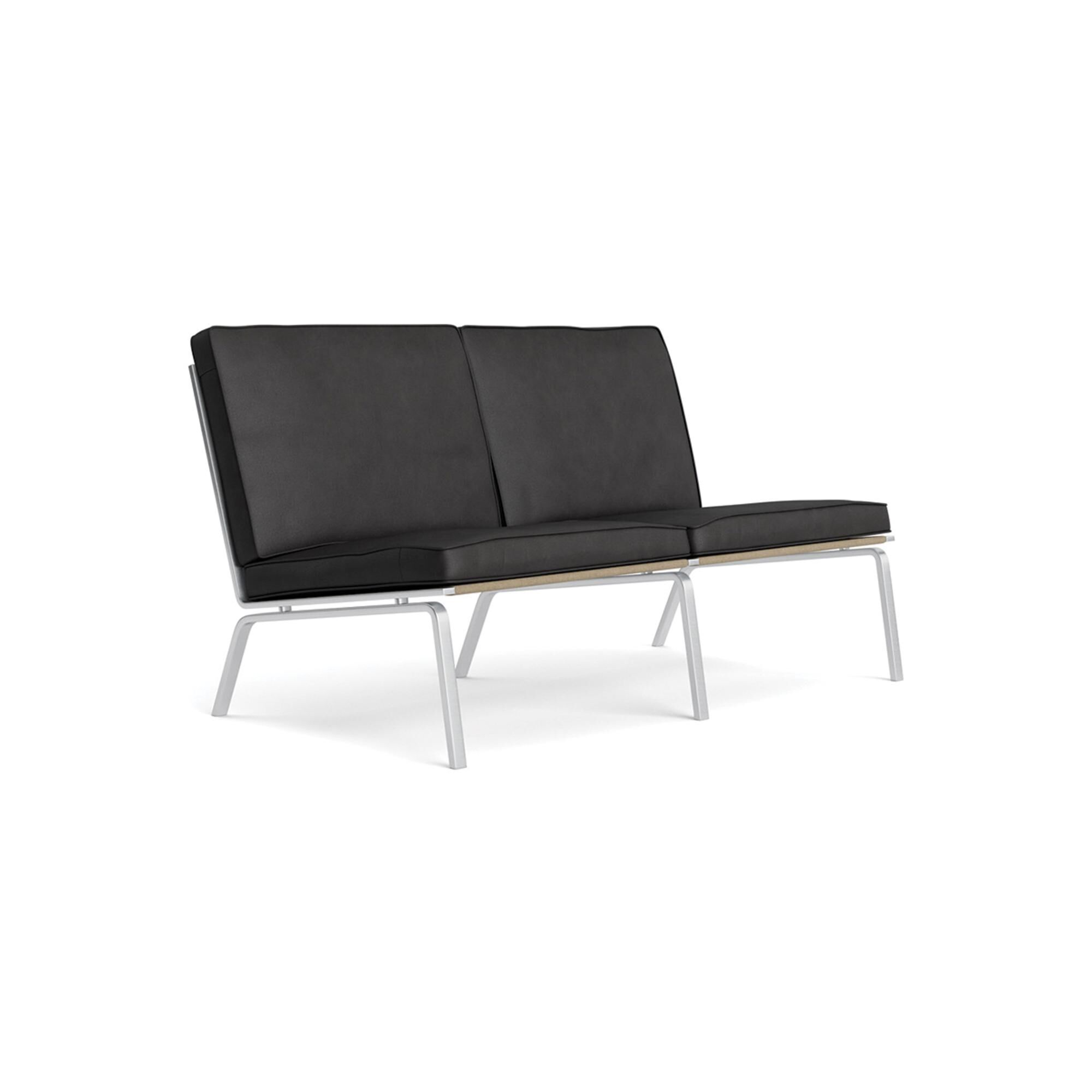 Man 2-Personers Sofa Antracit 21003