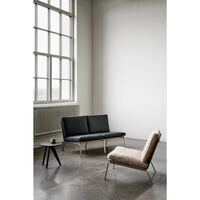 Herren-2-Sitzer-Sofa Anthrazit 21003