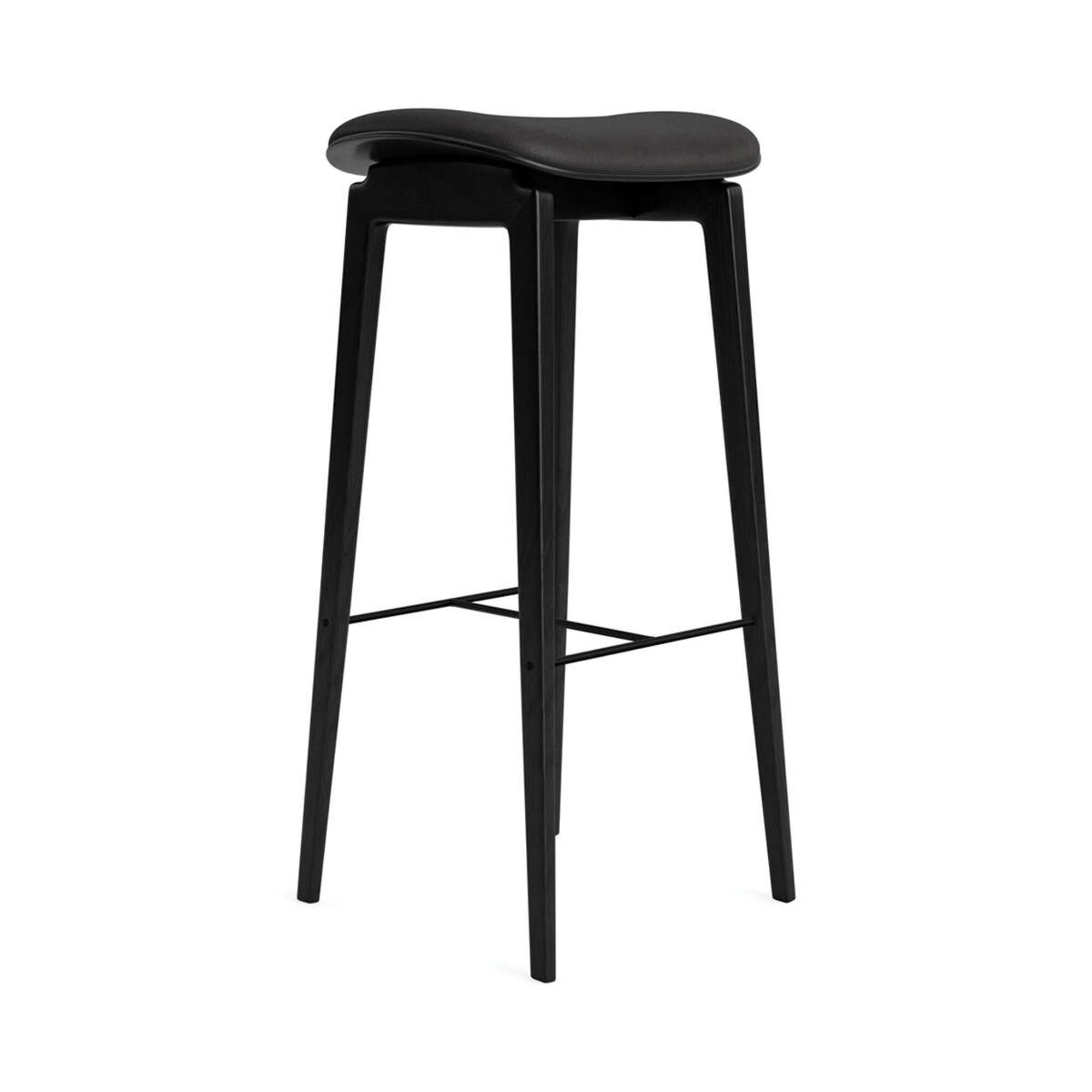 NY11 Barkrakk med Trukket Sete H75 Sort Eik/antrasitt 21003
