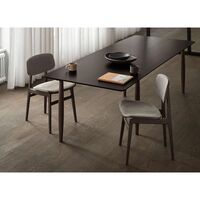 NY11 Esszimmerstuhl Dunkel Geräucherte Eiche/Pechschwarz 20296
