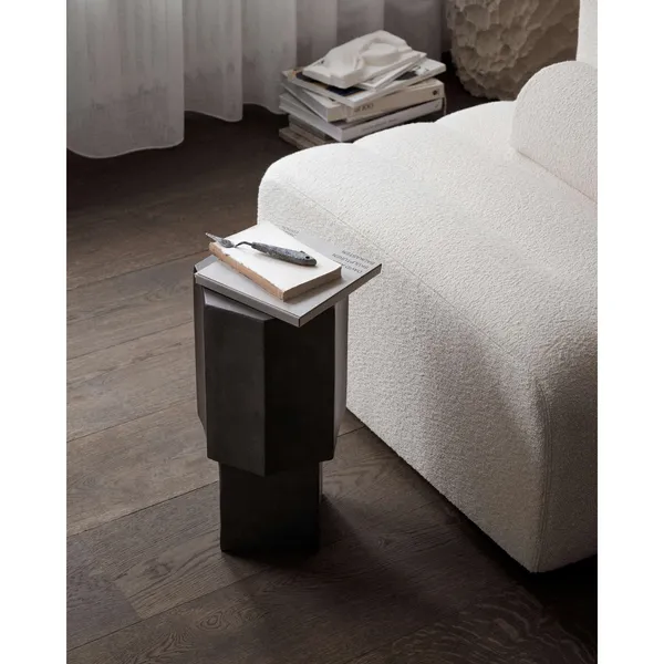 Quartz Side Table Clay