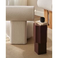 Quartz Side Table Clay