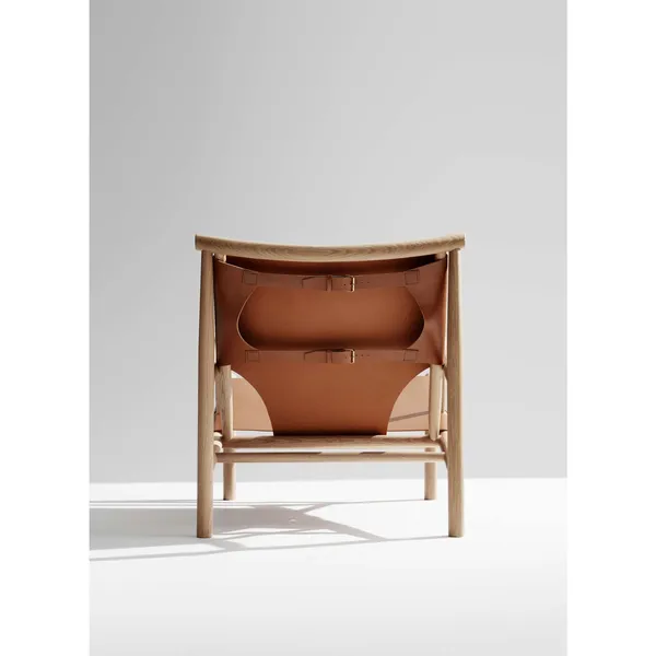 Samurai Fauteuil Natuurlijk Eiken/brandy 97147
