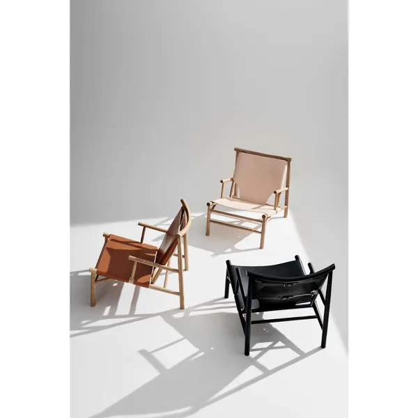 Samurai Fauteuil Natuurlijk Eiken/brandy 97147