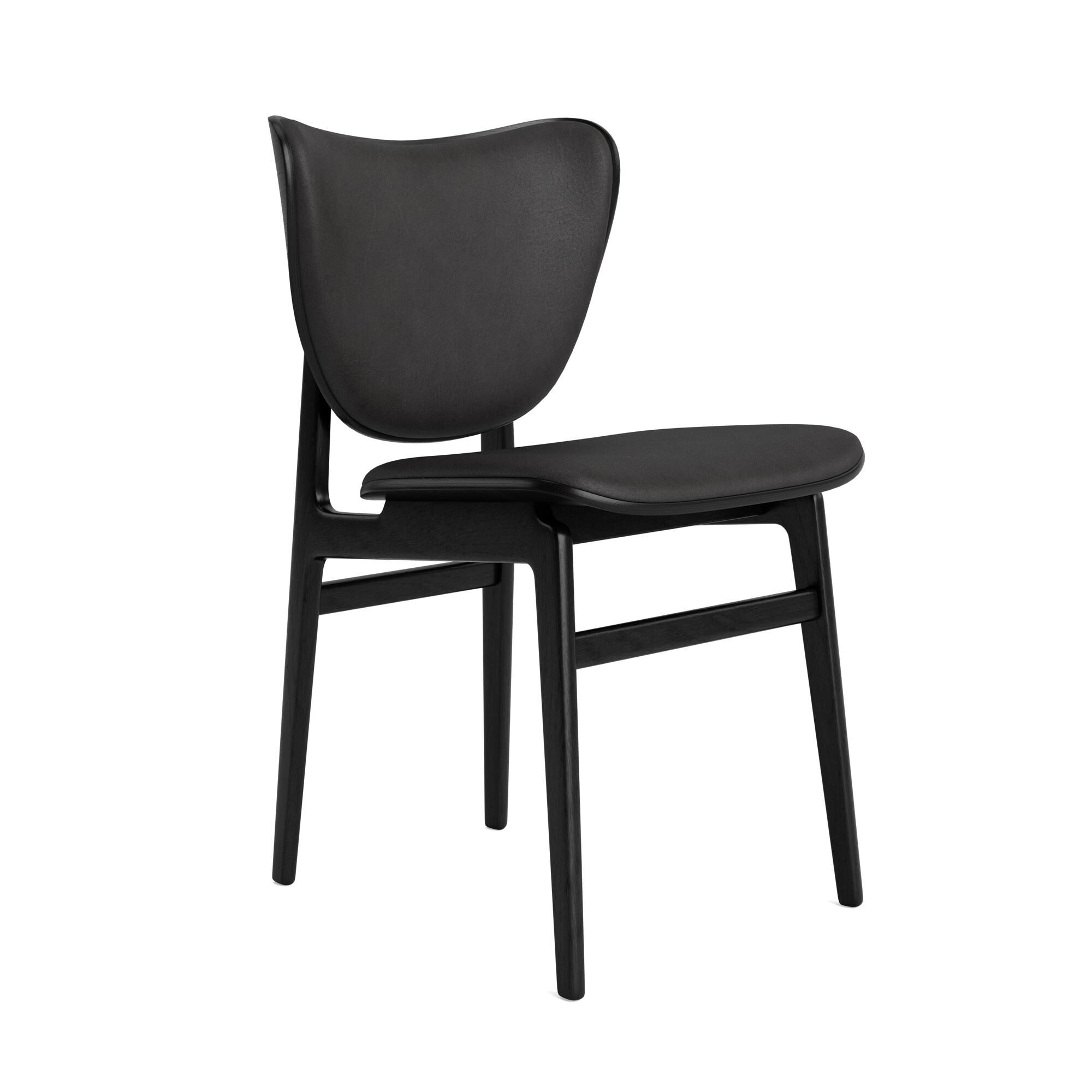 Elephant Spisebordsstol Polstret Sort Eg/Antracit 21003