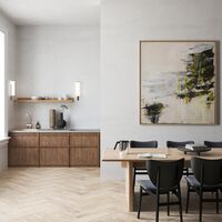 Sedia da Pranzo Elephant Nero in Rovere Nero/antracite 21003