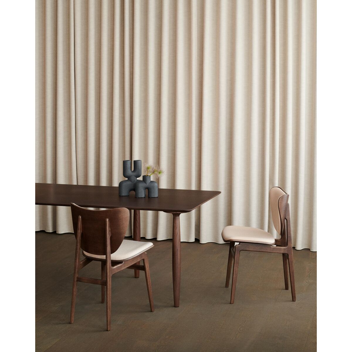 Sedia da Pranzo Elephant in Rovere Affumicato Chiaro