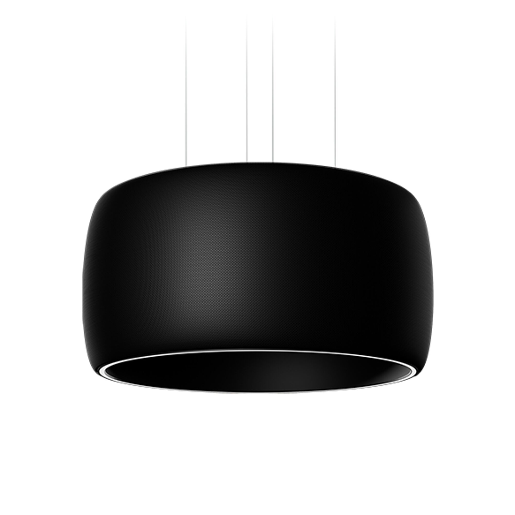 Black Hole Taklampa med Ljudsystem &Oslash;84 Svart
