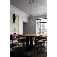 Biba Drop Pendelleuchte Matt Schwarz