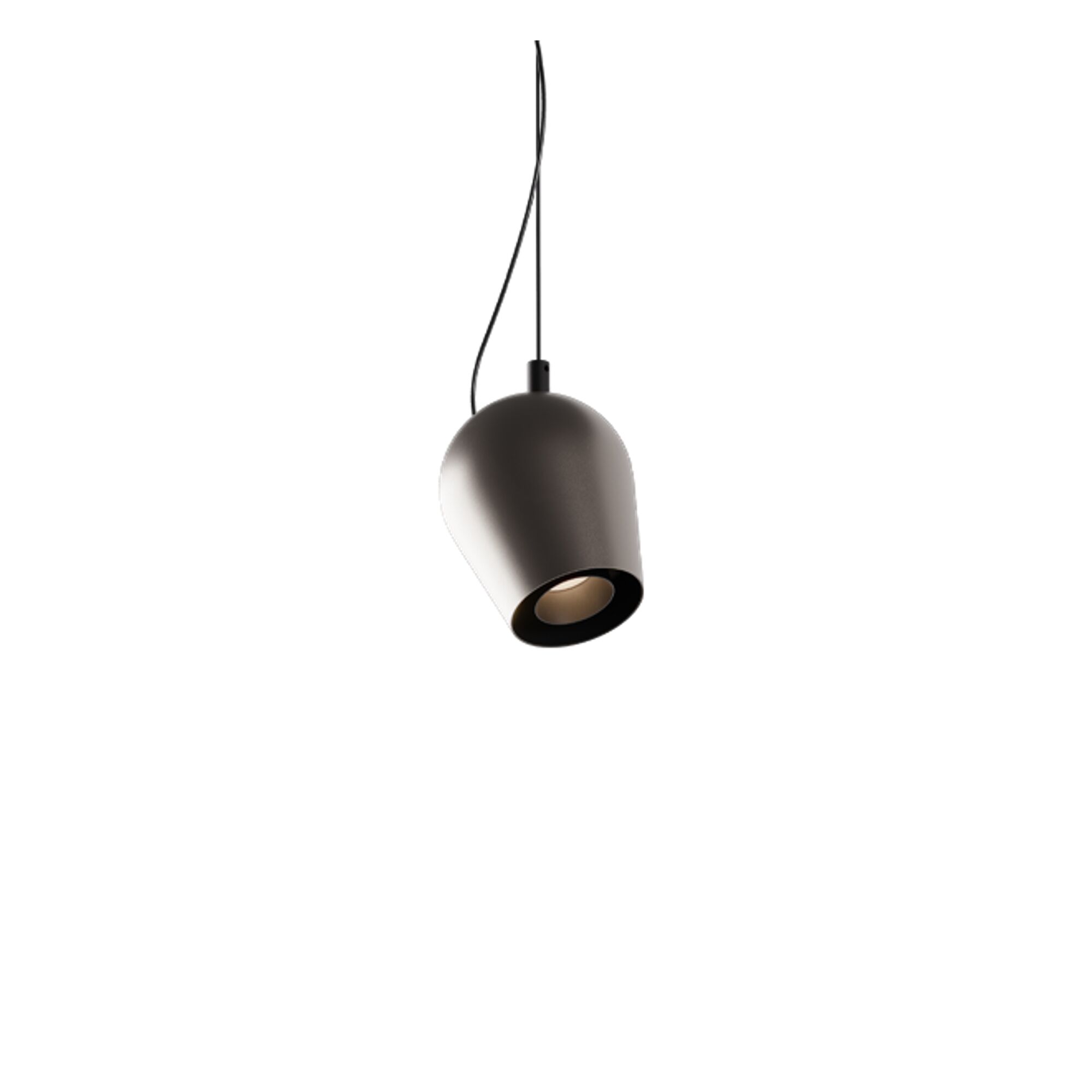 Pixy Taklampa Matt Svart/ Borstad Onyx