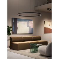 Rynk SDI Taklampe Ø75 Matt Sort