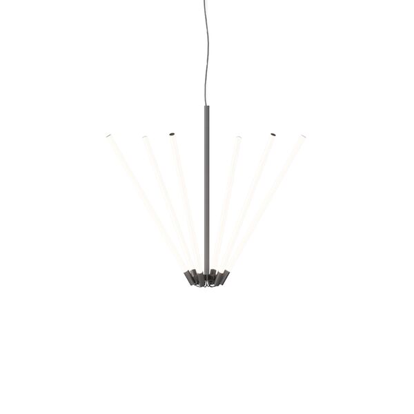 Lampadario Intra Lysabel Bianco Opaco