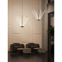 Lustre Lysabel Blanc Mat