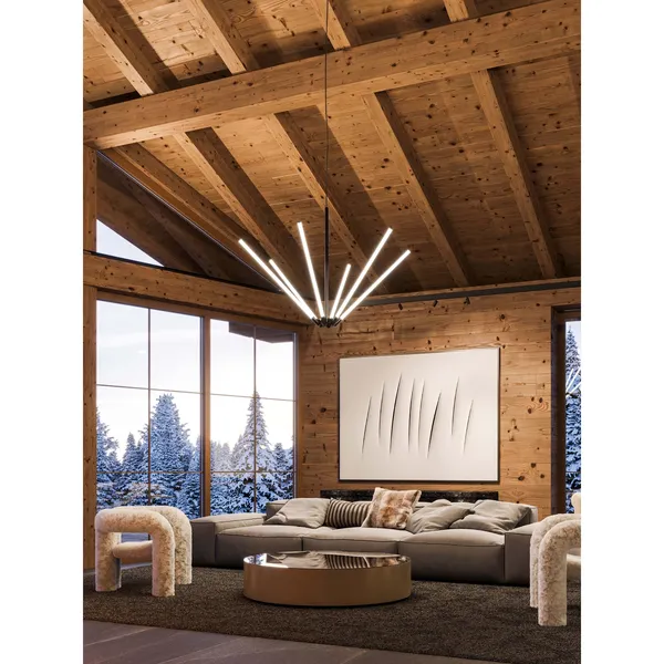 Lustre Lysabel Blanc Mat