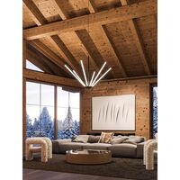 Lustre Lysabel Blanc Mat