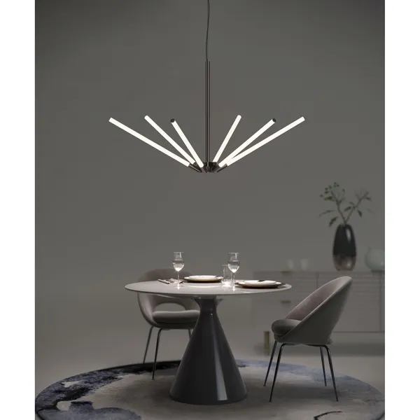 Lustre Lysabel Blanc Mat