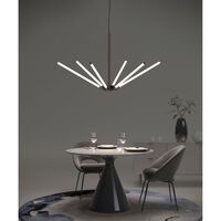 Lustre Lysabel Blanc Mat