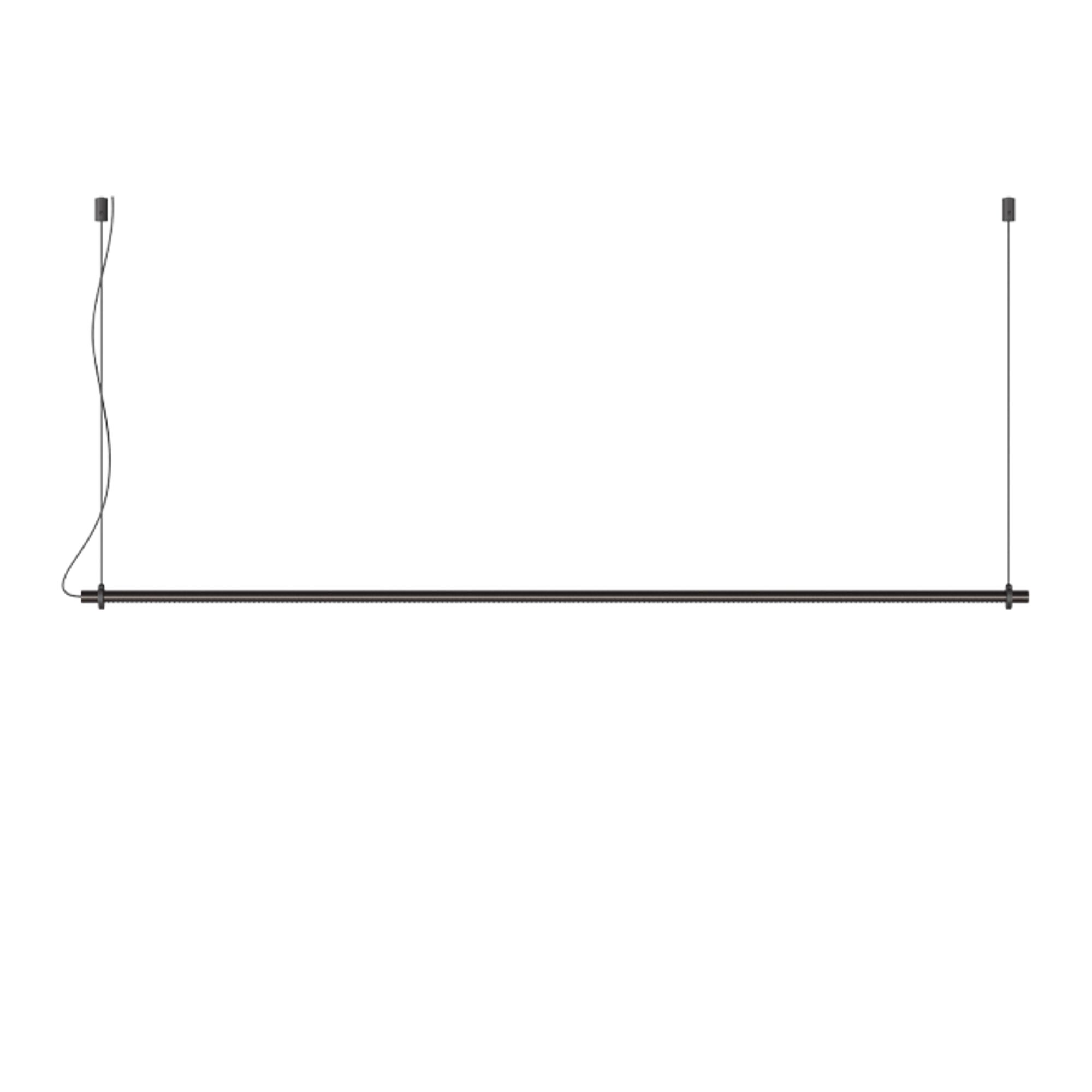 Gramm Duo Taklampa L126 Borstad Onyx