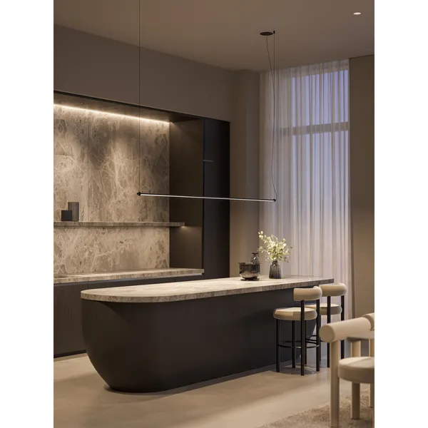 Gramm S Pendel L126 Brushed Onyx