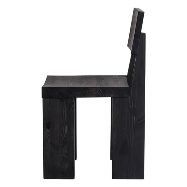 001 Ruokailutuoli Black Pine