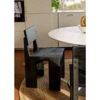 001 Ruokailutuoli Black Pine