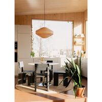 001 Ruokailutuoli Black Pine
