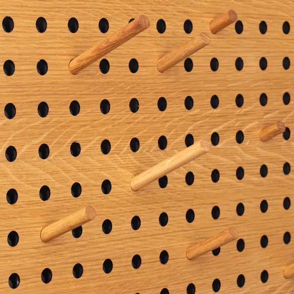 Scorebord Verticale Kapstok Klein Eiken