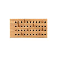 Scoreboard Horizontal Coat Rack Small Oak