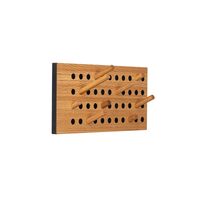 Scoreboard Horizontal Coat Rack Small Oak