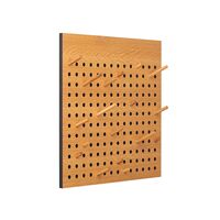 Scoreboard Square Coat Rack Oak