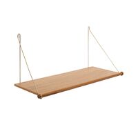 Loop Shelf Eik/ Messing