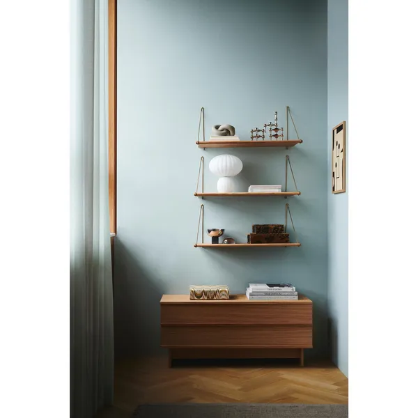 Loop Shelf Eik/ Messing
