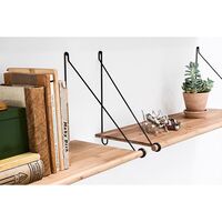 Loop Shelf Eik/ Sort