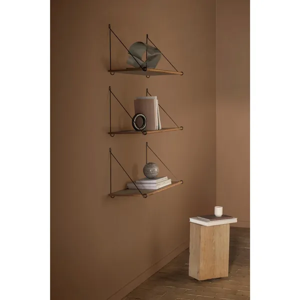 Loop Shelf Eik/ Sort