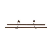 Shoe Rack Shoe Shelf Small Oak/ Black