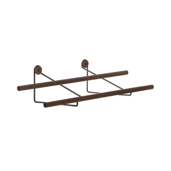 Shoe Rack Shoe Shelf Small Oak/ Black