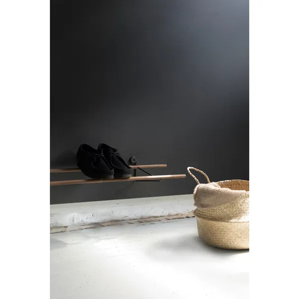 Schuhregale Aus Holz Eiche/ Schwarz