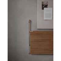 Loop Desk Eik/ Messing