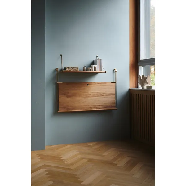 Loop Desk Eik/ Messing