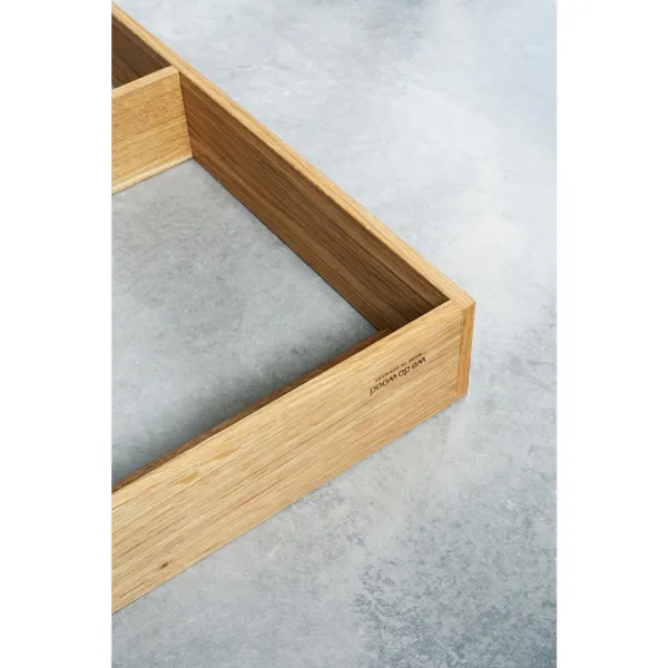Five Square Shelf Oak
