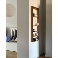 Five Square Shelf Oak