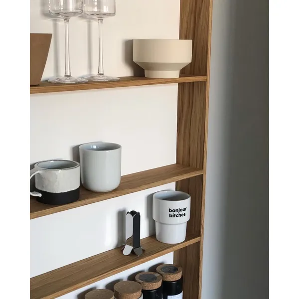 Five Square Shelf Oak