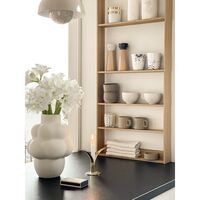 Five Square Shelf Oak
