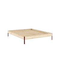 Core Bedframe 160x200 Raw/Terra Red