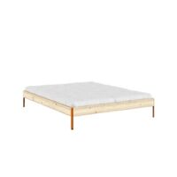 Core Bed Frame 160x200 Raw/Solar Orange